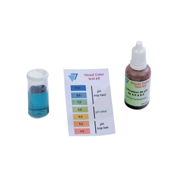 Dosage colorimétrique du ph