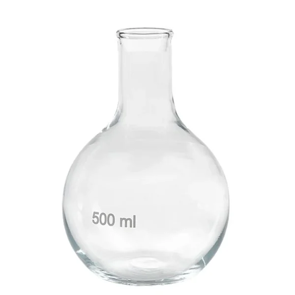 Ballon fond plat 500 ml Col étroit GG-17