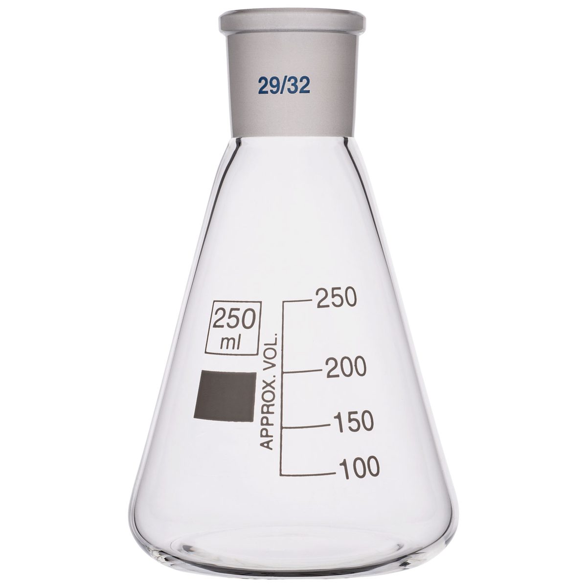Erlenmeyer 250 ml (Col rodé) – Image 1