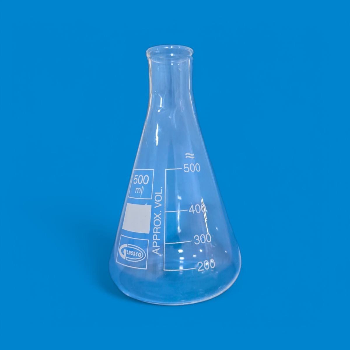 Photoroom-20250317_082208.png Erlenmeyer 500 ml (Col étroit) GLASSCO – Image 1