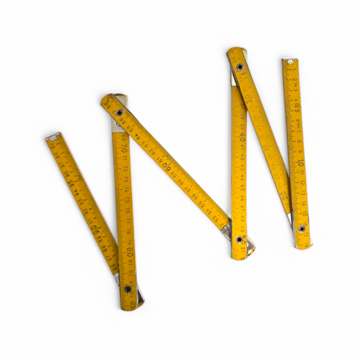 Mètre pliant en bois – Image 1