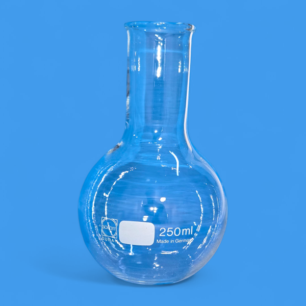 Ballon fond plat 250 ml Bord renforcée DURAN