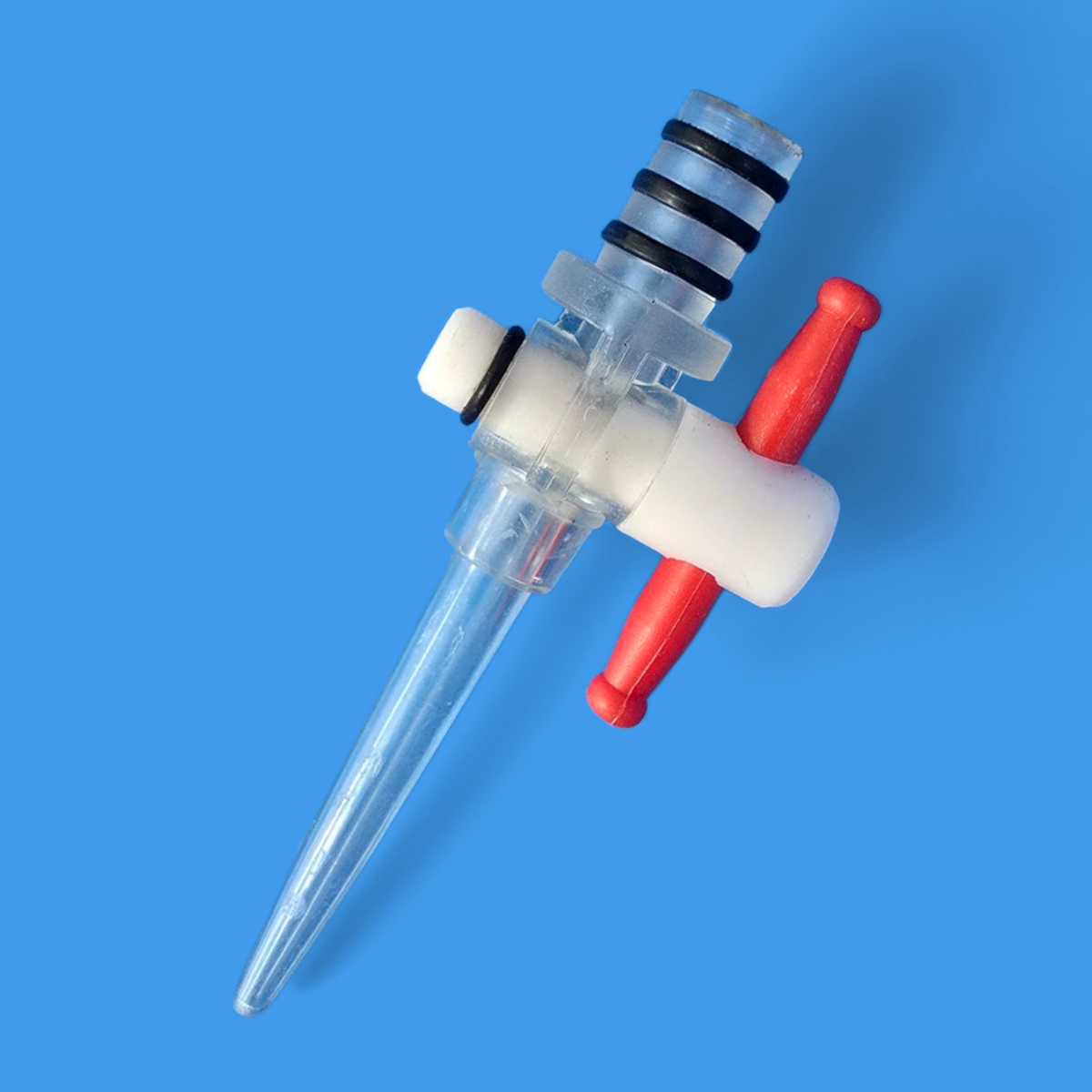 Burette 50 ml classe B robinet détachable PP avec clé PTFE GLASSCO – Image 3