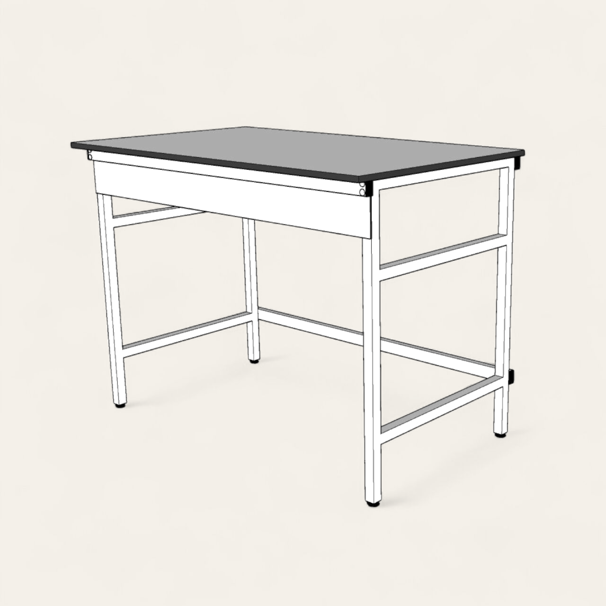 Paillasse 120 sans Dosseret en HPL – Image 1