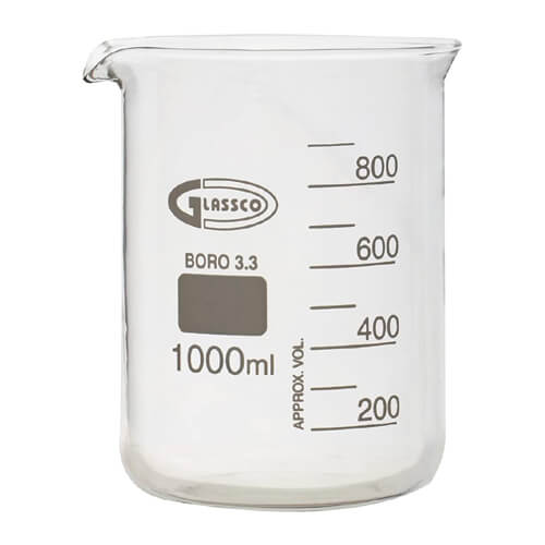 Becher 1000 ml GLASSCO